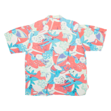 CHARLES JOGLE Womens Shirt Blue Crazy Pattern L