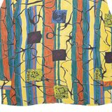 PARK LANE Womens Shirt Green Striped Long Sleeve M