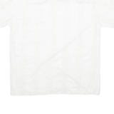 COSMOPOLITAN Mens Plain Shirt White L
