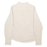 THE NORTH FACE Womens Plain Shirt Brown Long Sleeve S