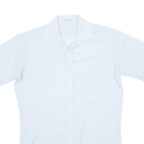 Mens Shirt White Striped M