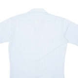 Mens Shirt White Striped M