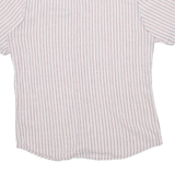 DRIVER Mens Shirt Red Striped XL