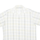 Mens Shirt Grey Check L