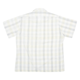 Mens Shirt Grey Check L