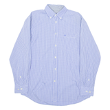 BOGNER Mens Plain Shirt Blue Long Sleeve M