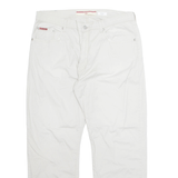 LEE COOPER Mens Trousers Beige Loose Straight W34 L28