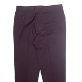 S.P Workwear Womens Trousers Purple Loose Straight W36 L29