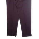 S.P Workwear Womens Trousers Purple Loose Straight W36 L29