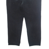 LEVI'S 311 Shaping BIG E 3/4 Womens Trousers Black Regular Tapered W34 L25