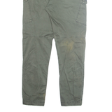 G-STAR RAW Cargo Mens Trousers Green Regular Tapered W28 L29