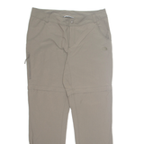 THE NORTH FACE Outdoor Womens Trousers Green Loose Straight Nylon W36 L31