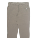 THE NORTH FACE Outdoor Womens Trousers Green Loose Straight Nylon W36 L31