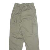 Military Cargo Mens Trousers Green Regular Straight W26 L32