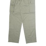 Military Cargo Mens Trousers Green Regular Straight W26 L32