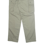 Military Cargo Mens Trousers Green Regular Straight W26 L32