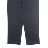 DICKIES Workwear Mens Trousers Black Loose Straight W40 L30
