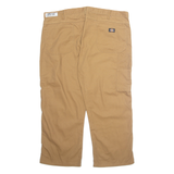 DICKIES Cargo Mens Trousers Brown Regular Straight W40 L26