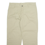 DICKIES Workwear Mens Trousers Beige Loose Straight W38 L30