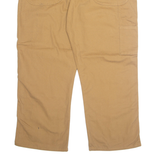DICKIES Cargo 3/4 Mens Trousers Brown Regular Straight W40 L26