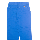 DICKIES Workwear Womens Trousers Blue Regular Straight W28 L26