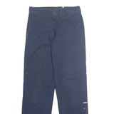 DICKIES Chino Womens Trousers Blue Regular Straight W32 L34