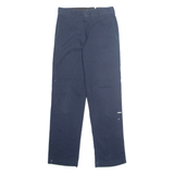 DICKIES Chino Womens Trousers Blue Regular Straight W32 L34