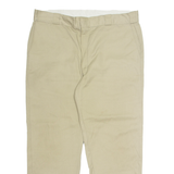 DICKIES Chino Mens Trousers Beige Loose Straight W40 L30