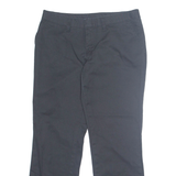 DICKIES Chino Womens Trousers Black Regular Straight W32 L27