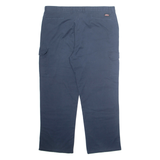 DICKIES Cargo Mens Trousers Blue Regular Straight W42 L32