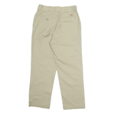 DICKIES Workwear Womens Trousers Beige Regular Straight W28 L26