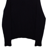 TED BAKER Mens Jumper Blue 1/4 Zip Tight Knit S