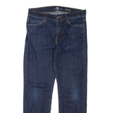 7 FOR ALL MANKIND Womens Jeans Blue Slim Straight W30 L28