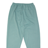 Mens Sweatpants Blue Tapered XL W28 L30