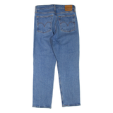 LEVI'S Wedgie Womens Jeans Blue Regular Tapered Stone Wash W27 L26