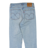 LEVI'S Wedgie Womens Jeans Blue Regular Tapered W25 L24
