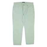 7 FOR ALL MANKIND Womens Jeans Green Regular Tapered W33 L26