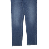 CALVIN KLEIN JEANS Mens Jeans Blue Regular Skinny Stone Wash W32 L32
