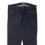 DICKIES Womens Jeans Blue Regular Straight W36 L25