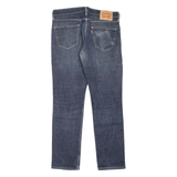 LEVI'S 511 Jeans Mens Blue Slim Straight Stone Wash W34 L32