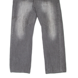 LEVI'S 514 Jeans Mens Grey Slim Straight Stone Wash W33 L30