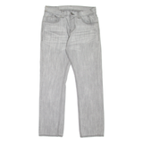 LEVI'S 511 Jeans Mens Grey Slim Straight Stone Wash W32 L30