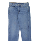 LEVI'S 514 Jeans Mens Blue Slim Straight Stone Wash W29 L32