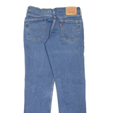 LEVI'S 514 Jeans Mens Blue Slim Straight Stone Wash W29 L32