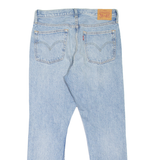 LEVI'S 501S Jeans Distressed Womens Blue Skinny Straight Stone Wash W30 L28