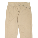 LEVI'S 501 Jeans Mens Beige Regular Straight W37 L28