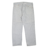 LEVI'S 501XX Jeans Mens Grey Regular Straight W36 L29