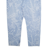 TOMMY HILFIGER Womens Jeans Blue Regular Straight Stone Wash W38 L27