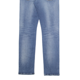 CALVIN KLEIN JEANS Womens Jeans Blue Regular Tapered Stone Wash W32 L32
