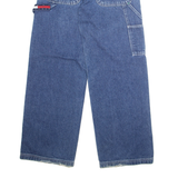 TOMMY HILFIGER Cargo Womens Jeans Blue Regular Straight W26 L30